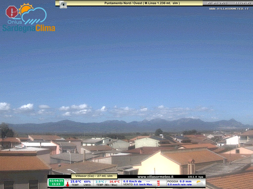 Webcam Villasor - Meteo Villasor