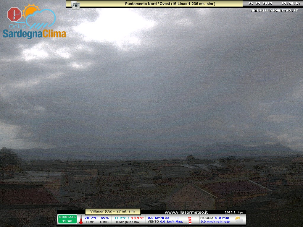 immagine della webcam nei dintorni di Cagliari: webcam Villasor